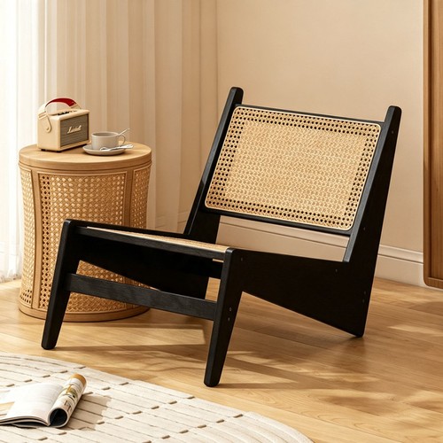 Accent chair rattan lounge - accent,