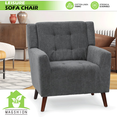 Modern accent chair linen - accent,