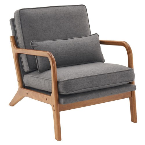 Solid wood accent chair single - accent,