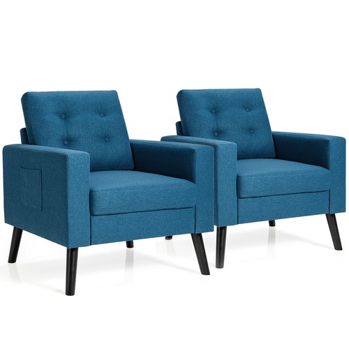Set upholstered accent - 2,