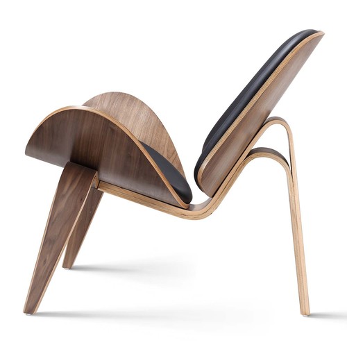 Mid century shell - shell, lounge