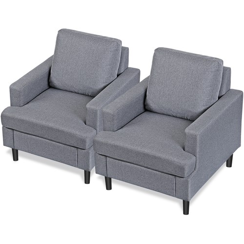 2pcs accent arm - accent, linen