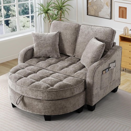 Oversized chair and half - chair,